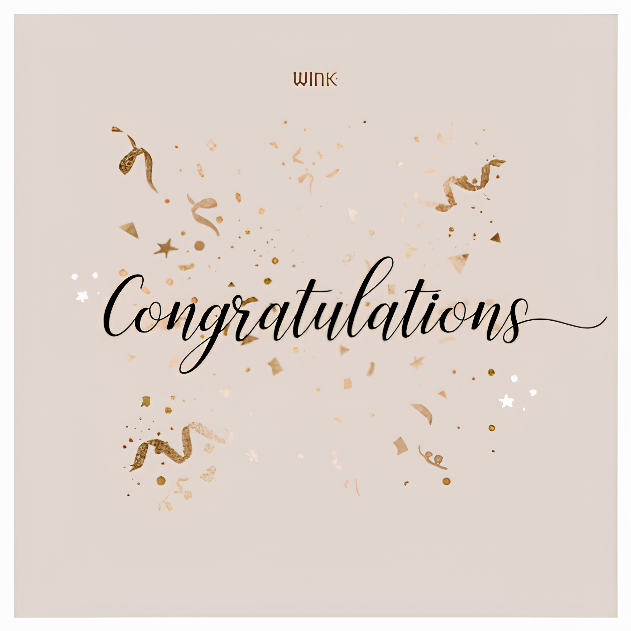 Congratulations