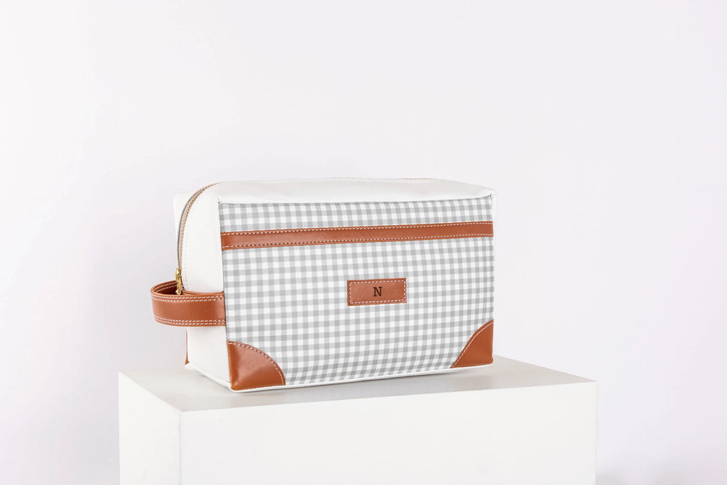 Pattern Of Joy Grey Box Pouch – Set of 2