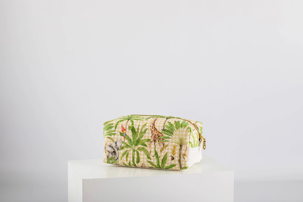 Endless Safari Rectangular Toiletry Pouches – Set Of 2