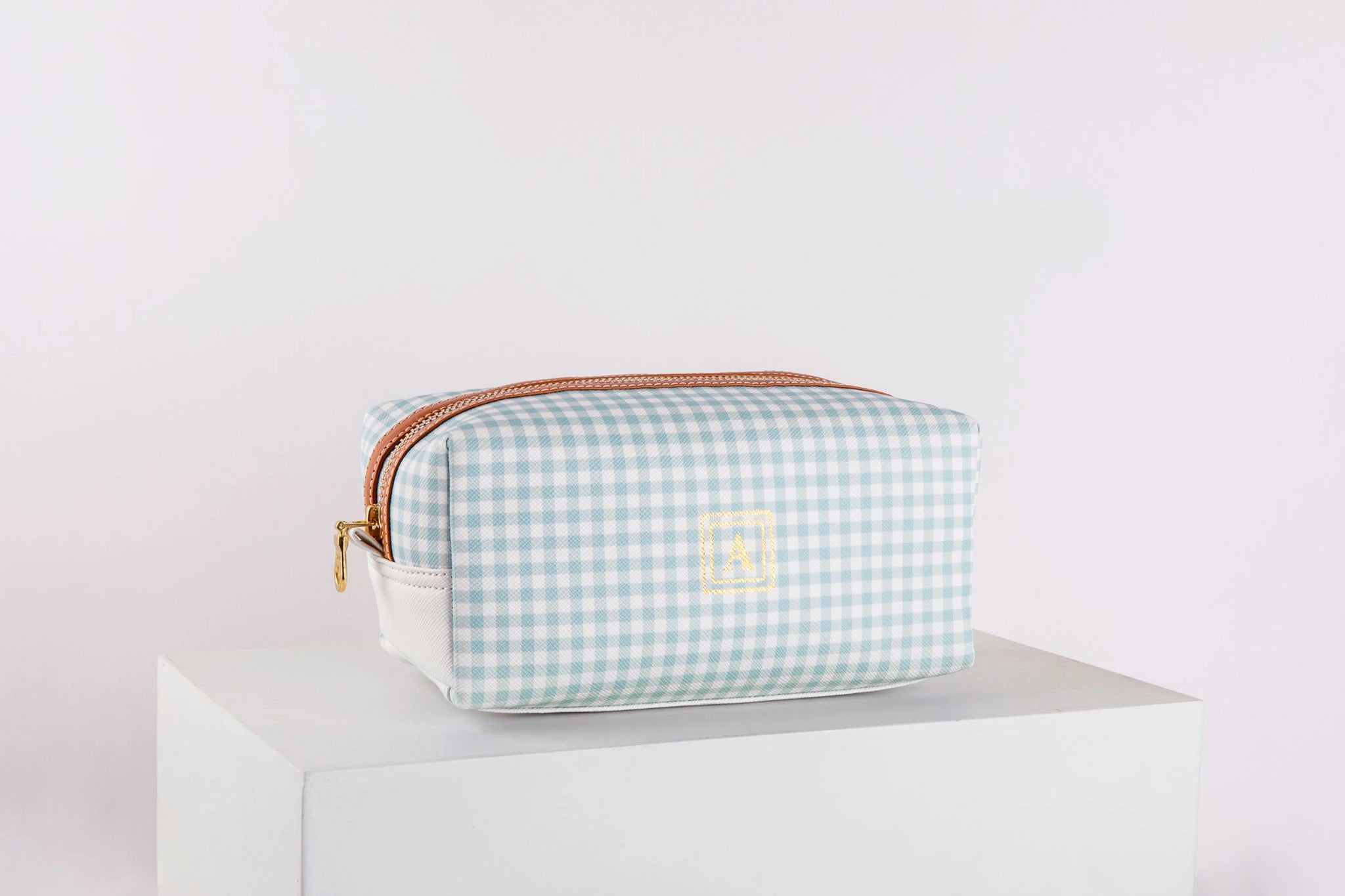 Pattern Of Joy Blue Toiletry Rectangular Pouches – Set Of 2