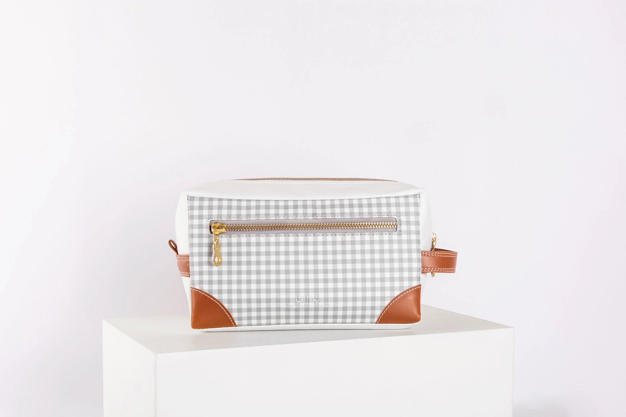 Pattern Of Joy Grey Box Pouch – Set of 2