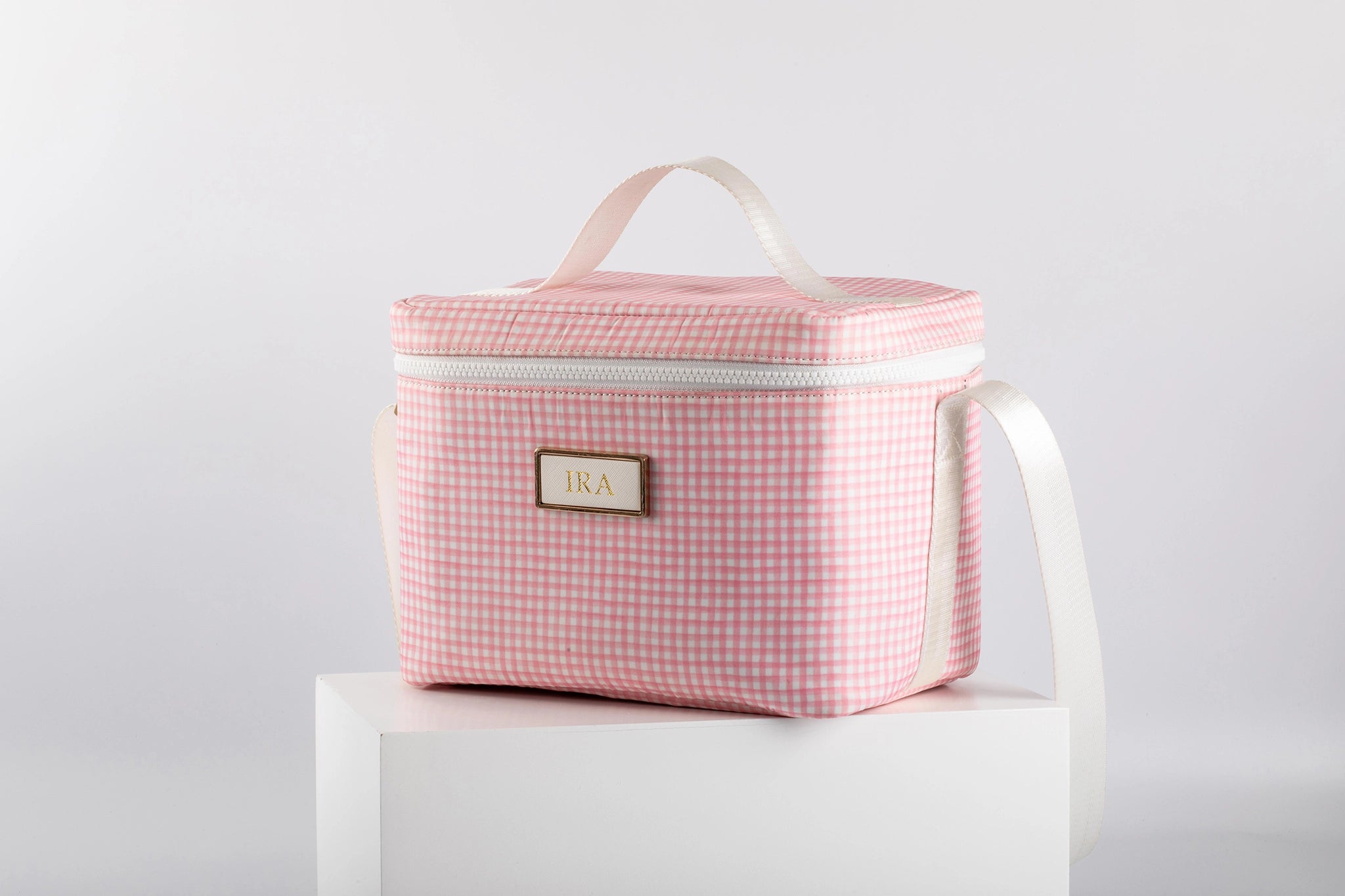 Up In The Air Pink Insulated Lunch Bag