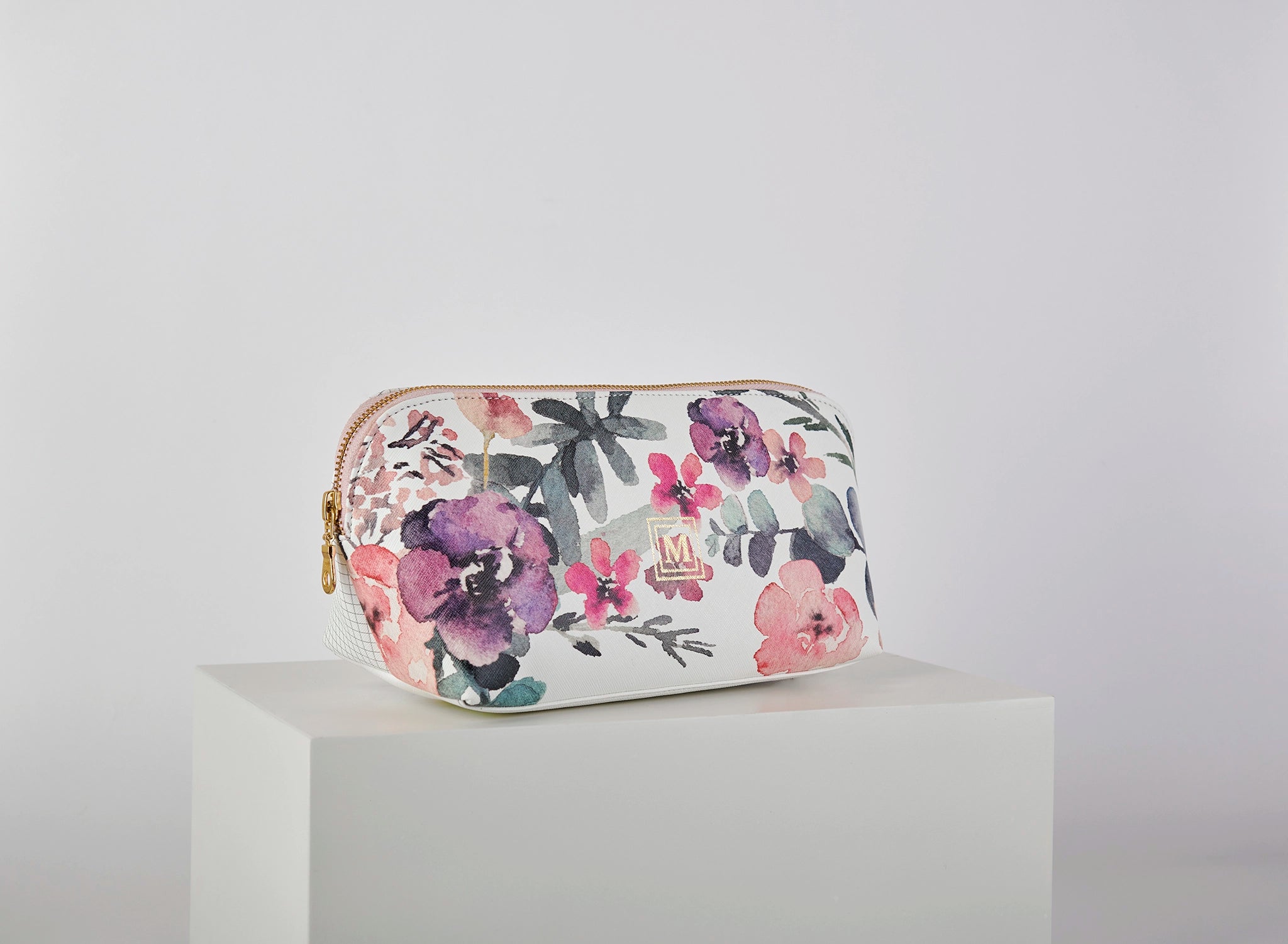 Gardenia Wide Base Makeup Pouch