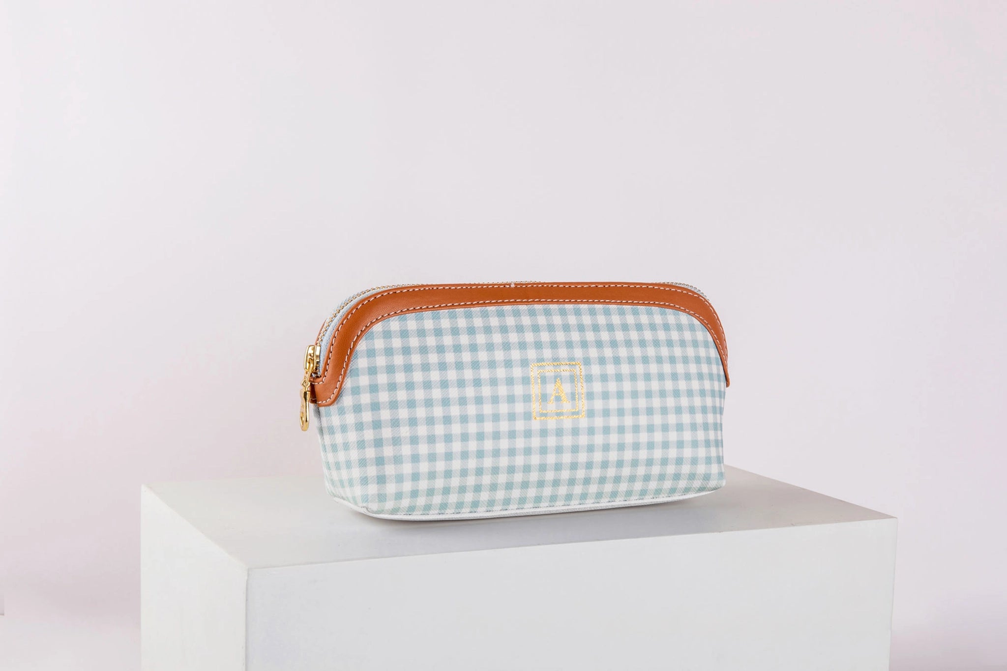 Pattern Of Joy Blue MakeUp Wide Base Pouches – Set Of 2