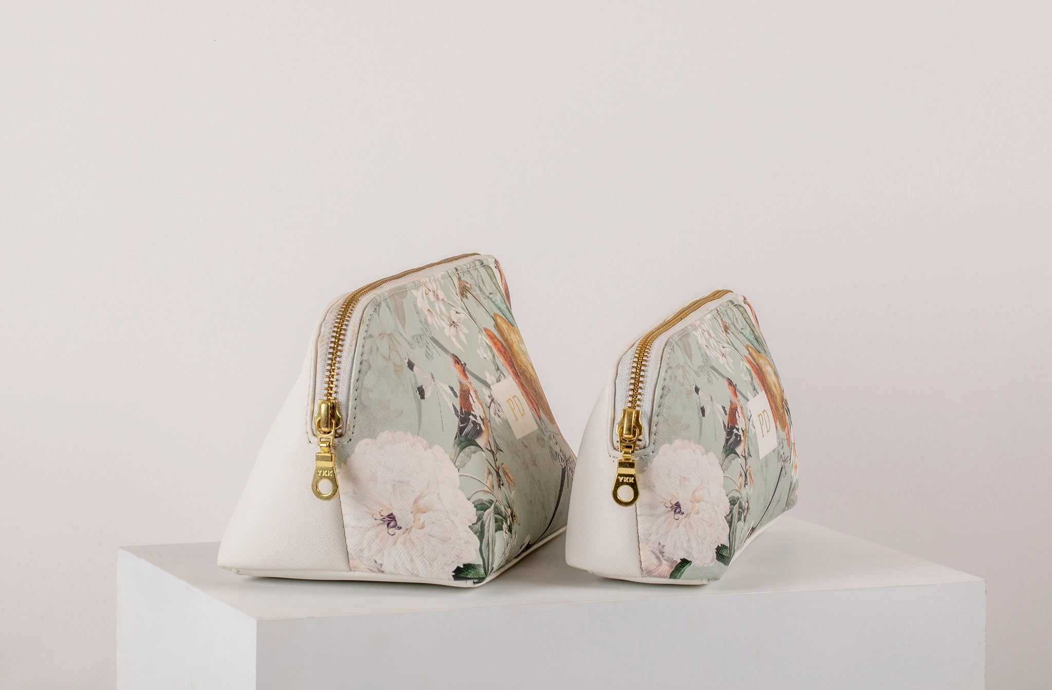 Timeless Charm Makeup Wide Base Pouches