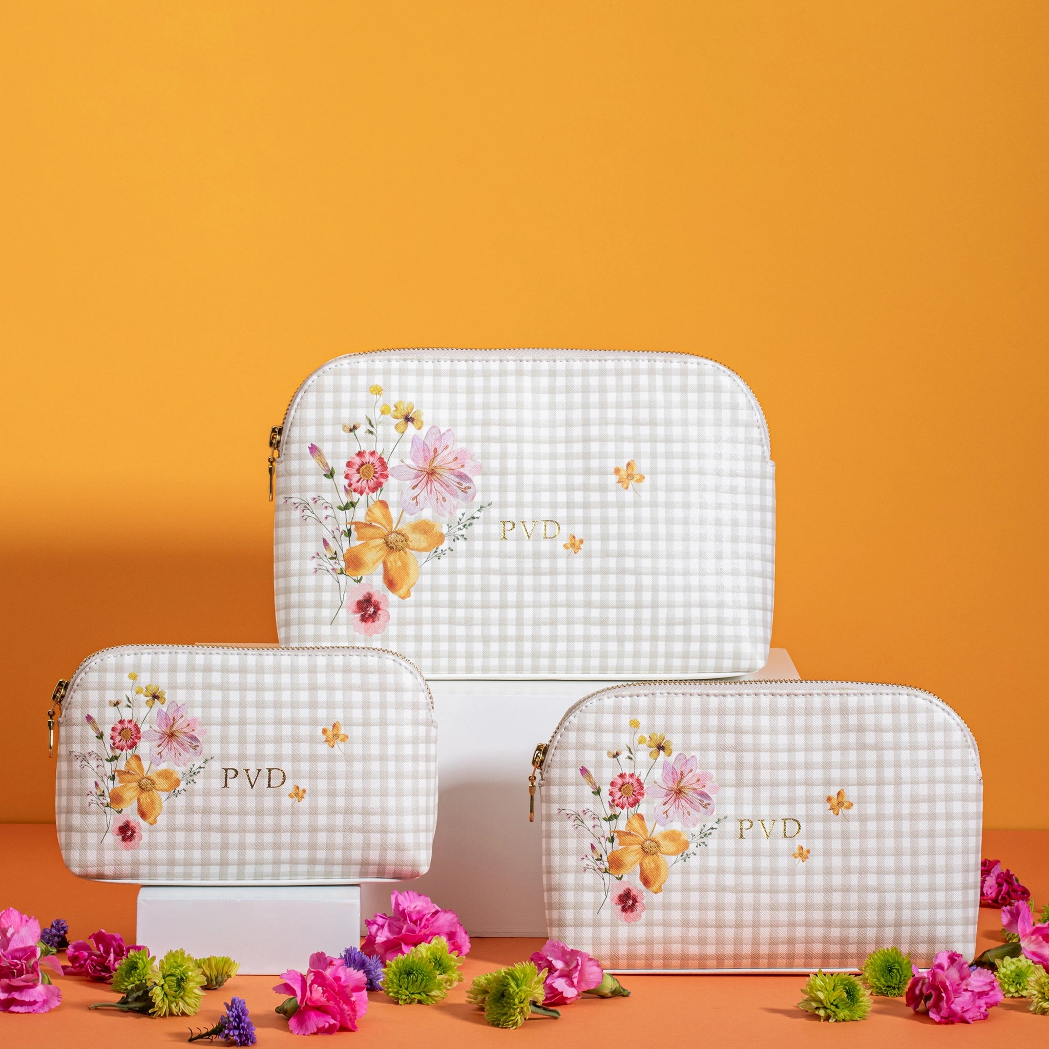 Pressed In Time Oval All Purpose Pouches – Set Of 3
