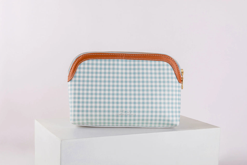 Pattern Of Joy Blue Oval All Purpose Pouch – Set of 3