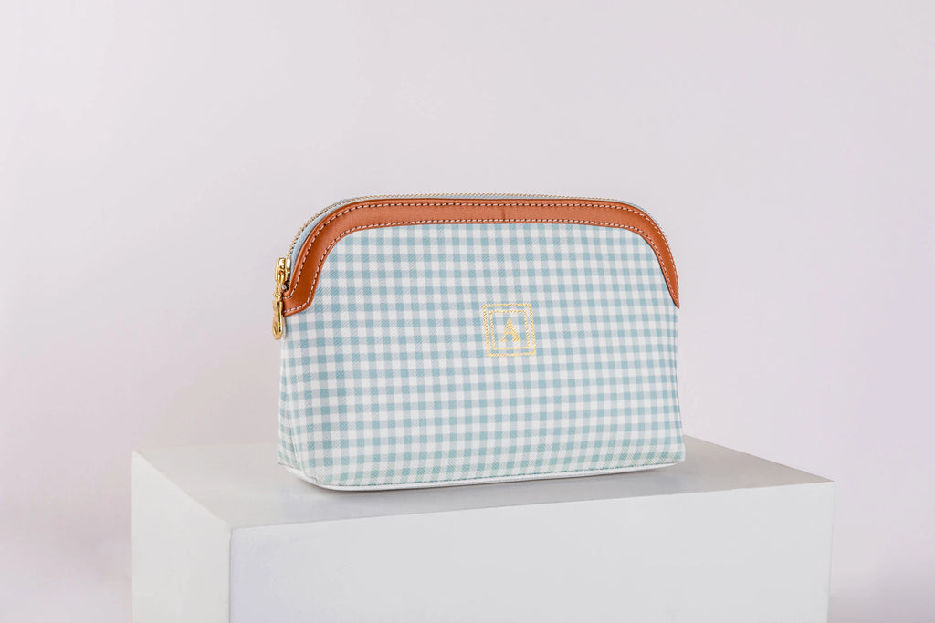 Pattern Of Joy Blue Oval All Purpose Pouch – Set of 2