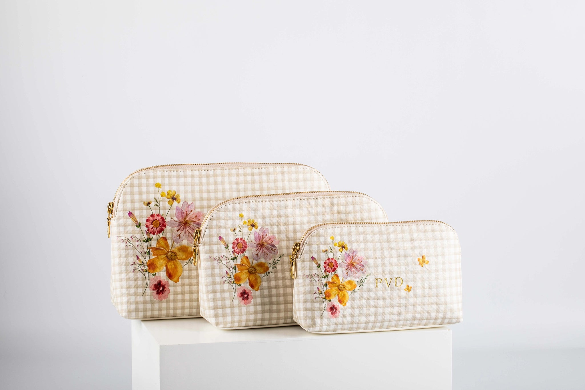 Pressed In Time Oval All Purpose Pouches – Set Of 3