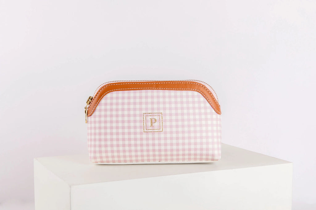 Pattern Of Joy Pink Mini Oval Pouch