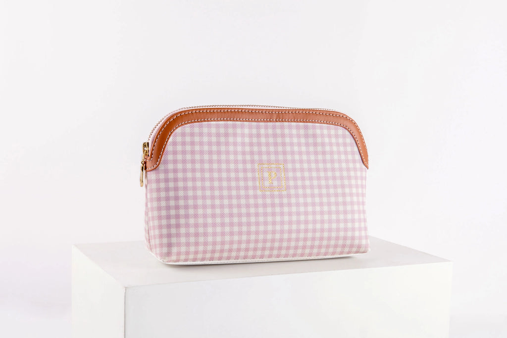 Pattern Of Joy Pink Oval All Purpose Pouches – Set Of 2