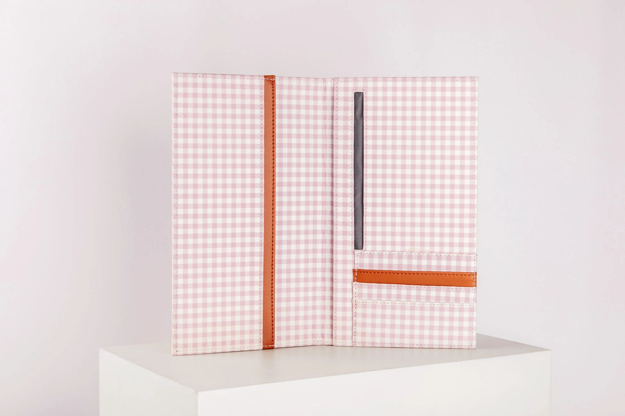 Pattern Of Joy Pink Passport Organizer